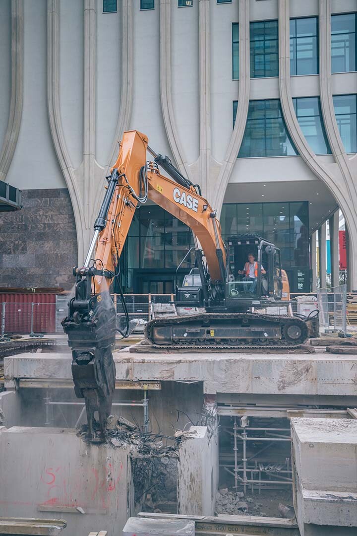 Sloopwerkzaamheden met de Case CX210D
